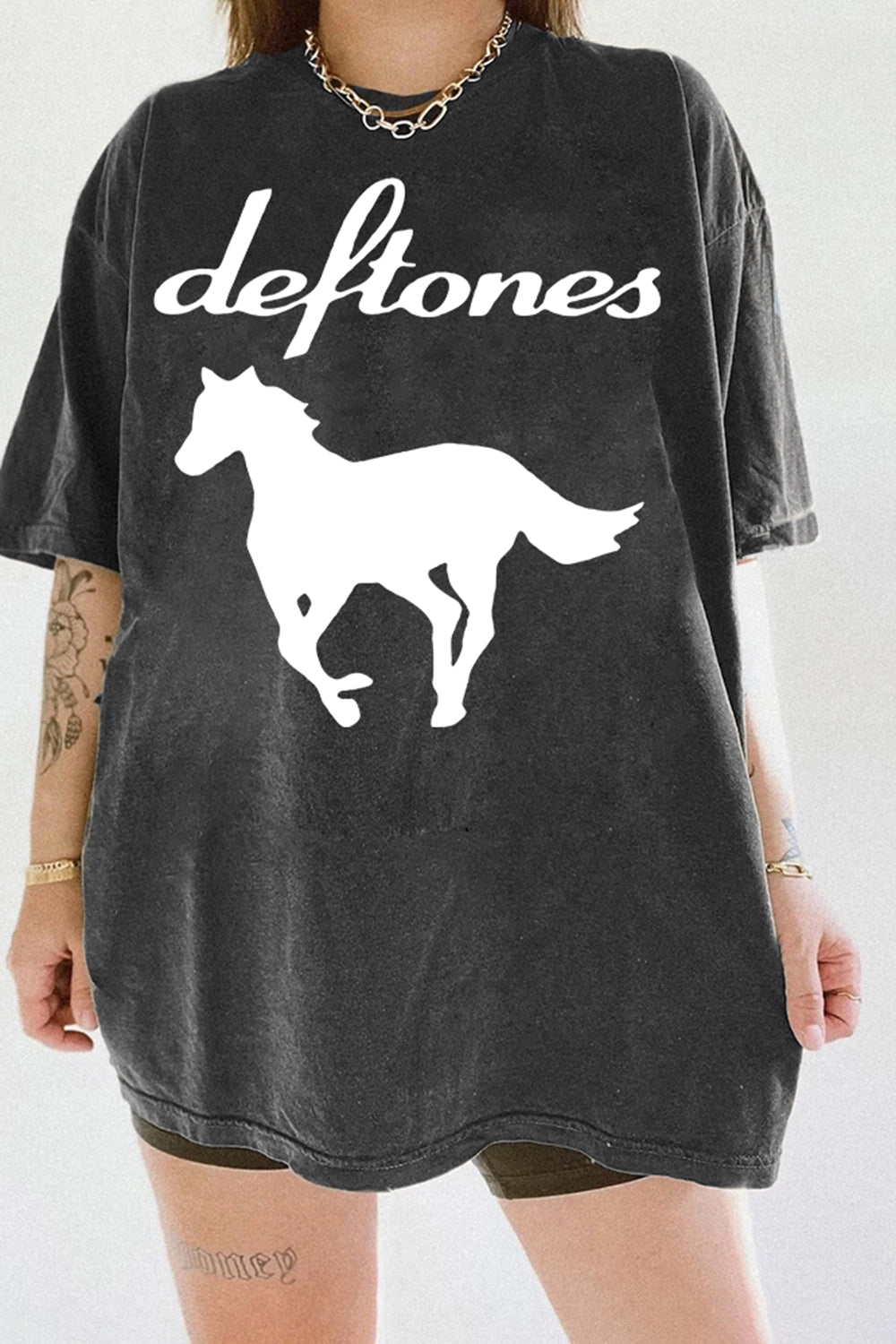 Death Metal Deftones Tee For Women