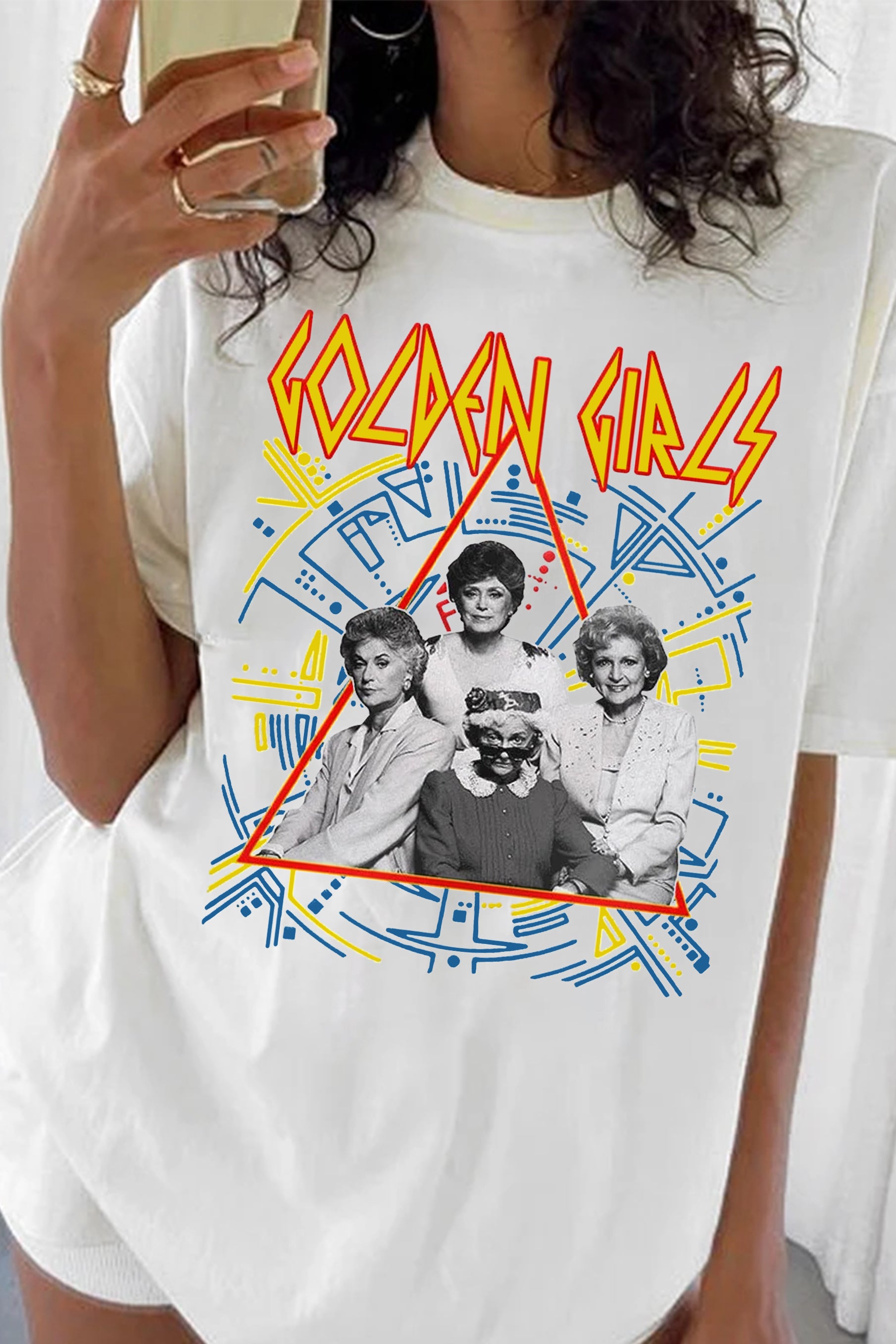 Def Leppard Golden Girls Tee For Women