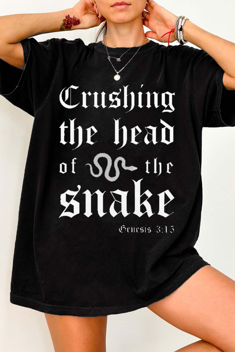 New Crushing the Head Tee For Women