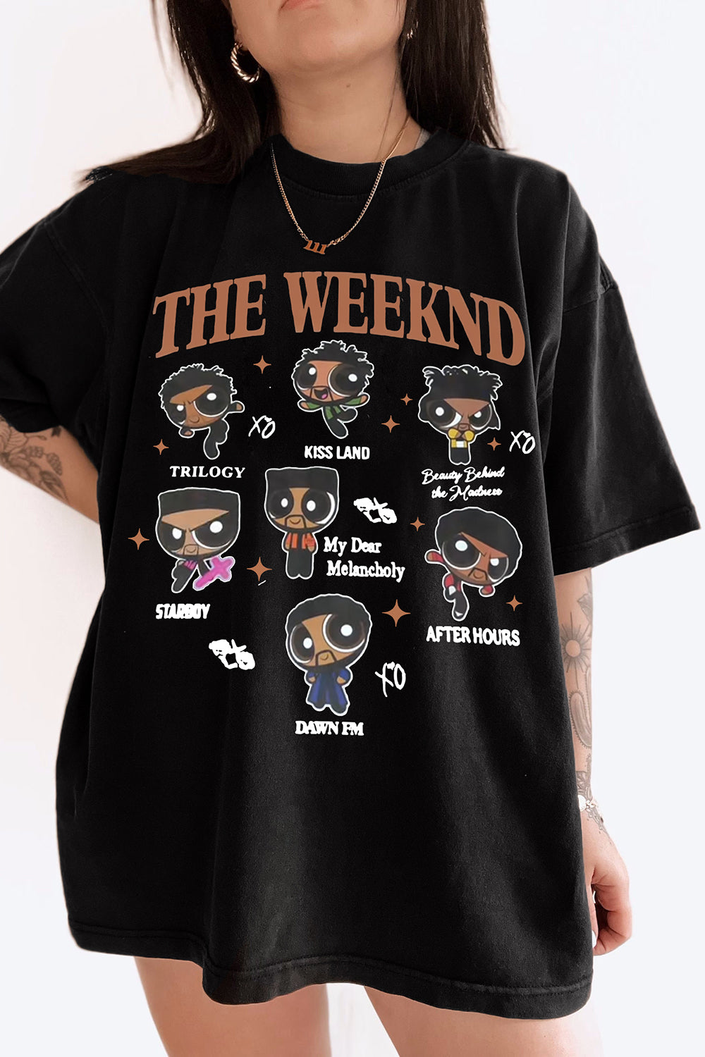 New Cute The Weeknd Merch Tee For Women