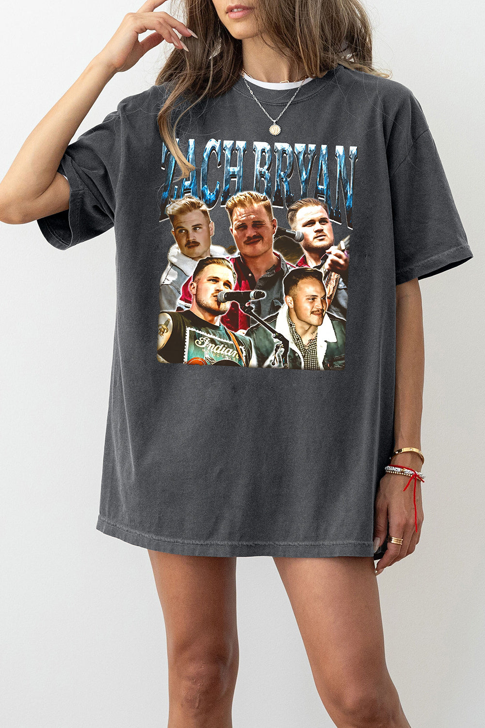 Country Music Zach Bryan Tee For Women