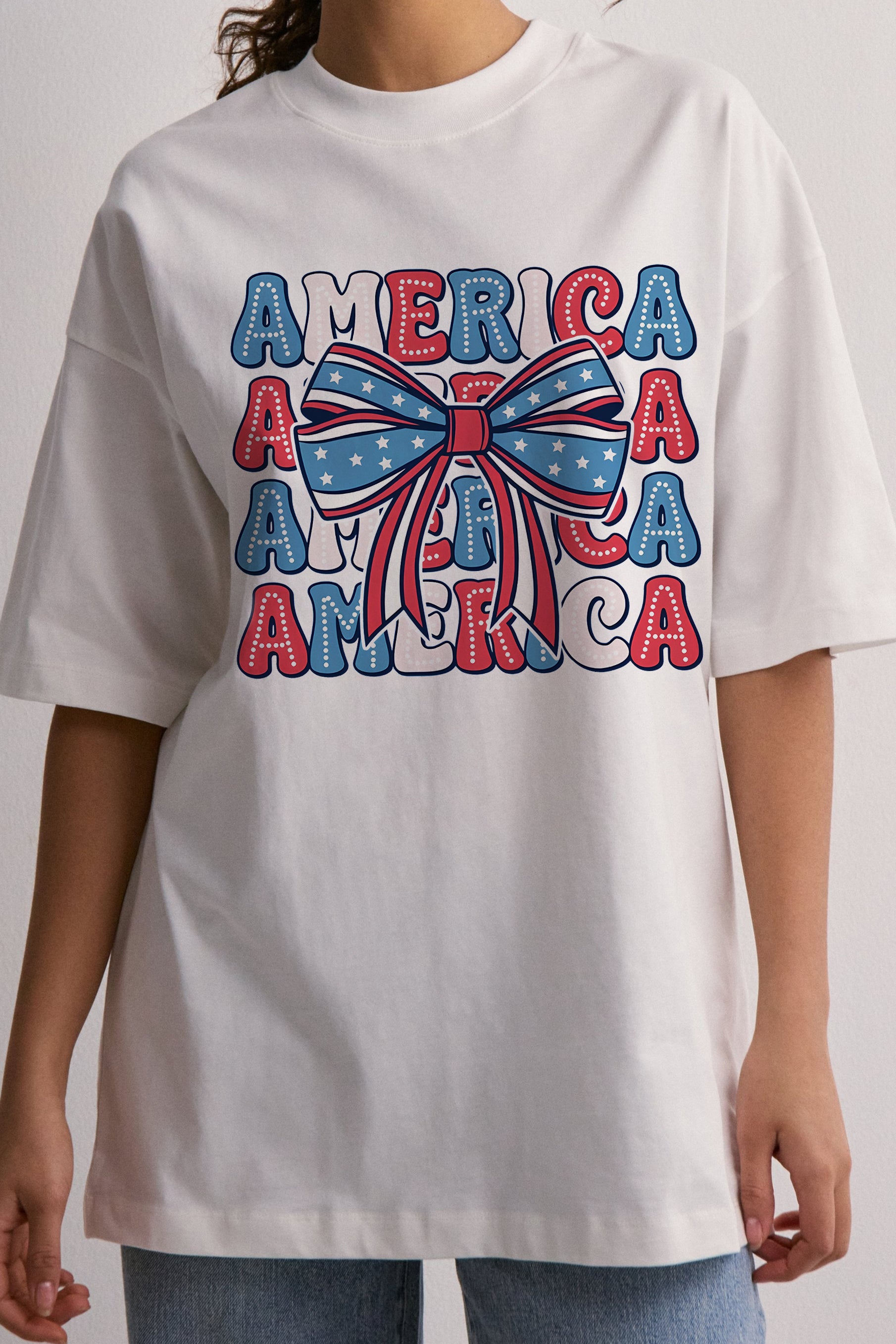 Coquette 4th Of July Tee For Women