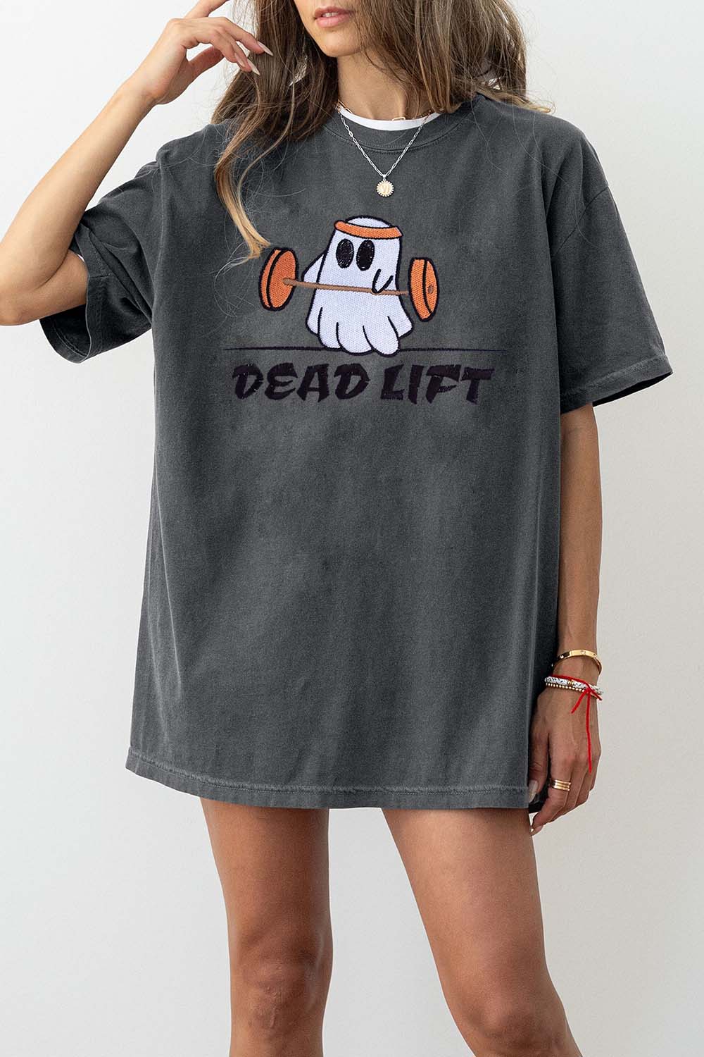 New Cute Ghost Dead Lift Tee For Women