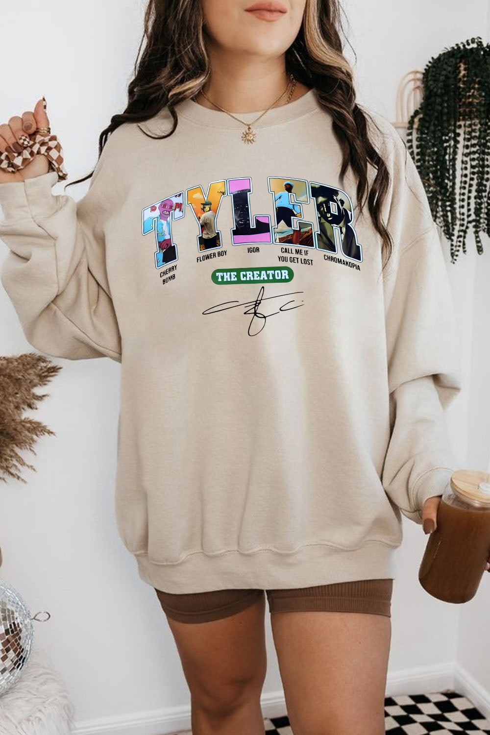 Chromakopia World Tour Tyler The Creator Album Sweatshirt For Women