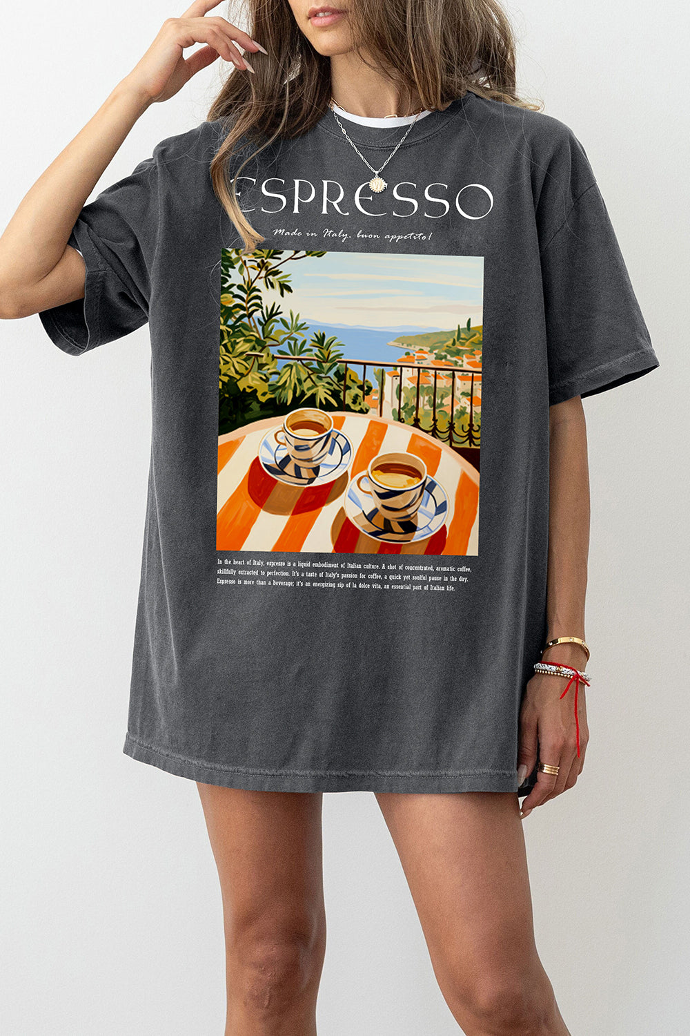 New Coffee Italian Espresso Tee For Women