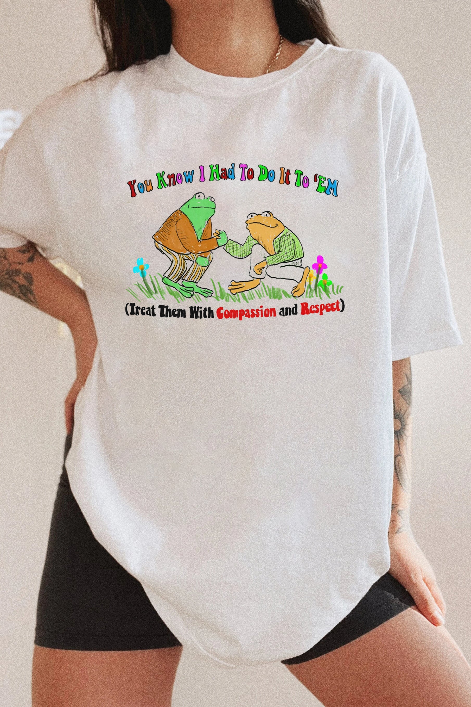 New Compassion & Respect Tee For Women