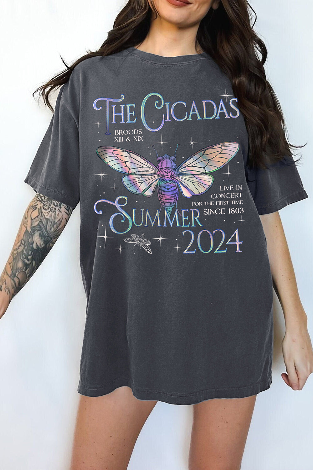 Cicada Reunion Summer 2024 Tee For Women