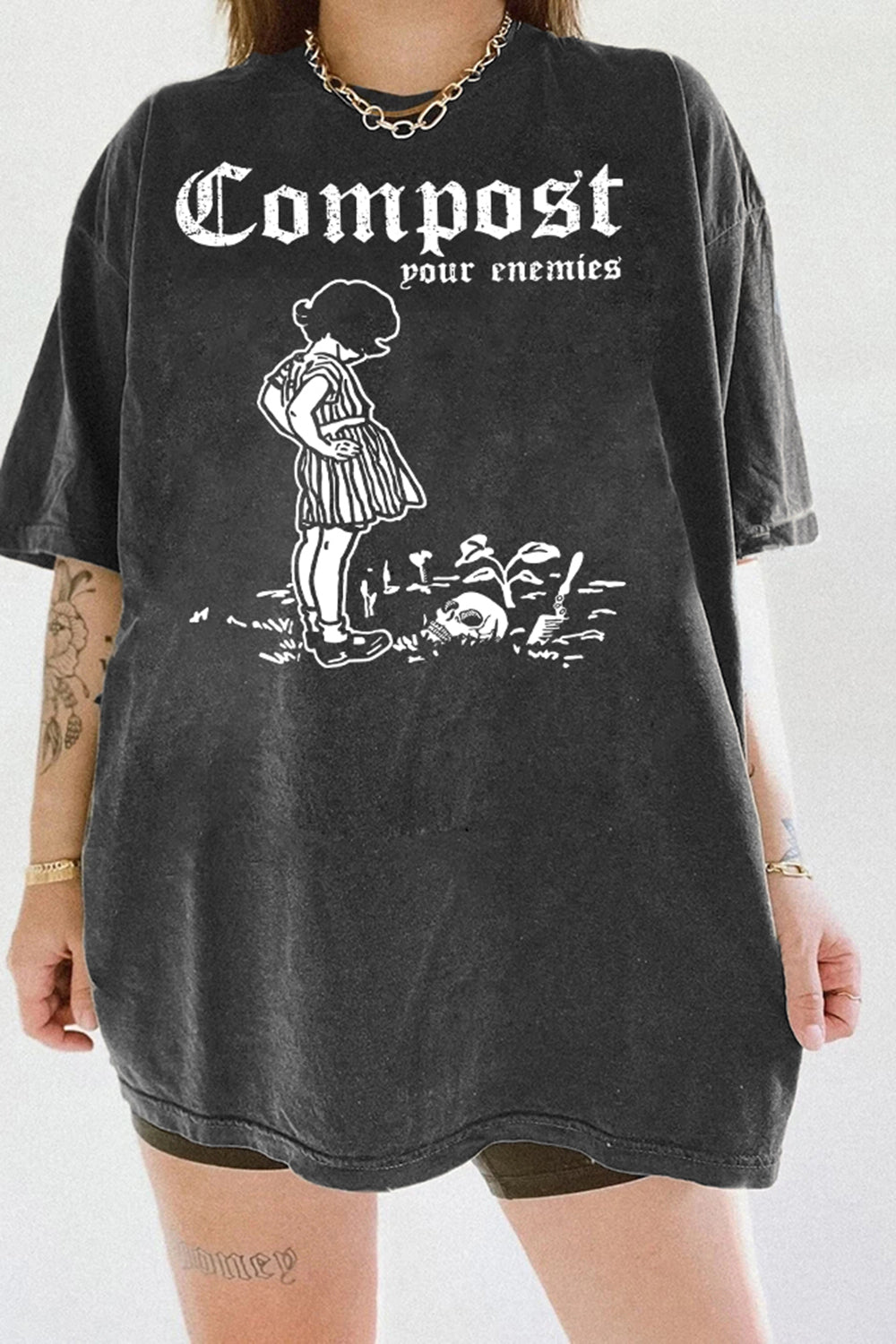 Compost Your Enemies Tee For Women