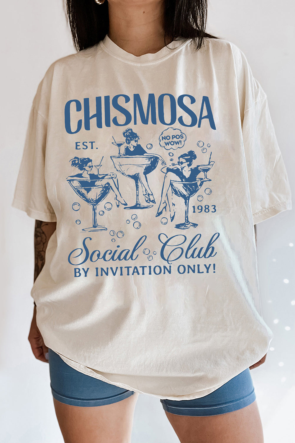 New Chismosa Social Club Latina Chisme Tee For Women