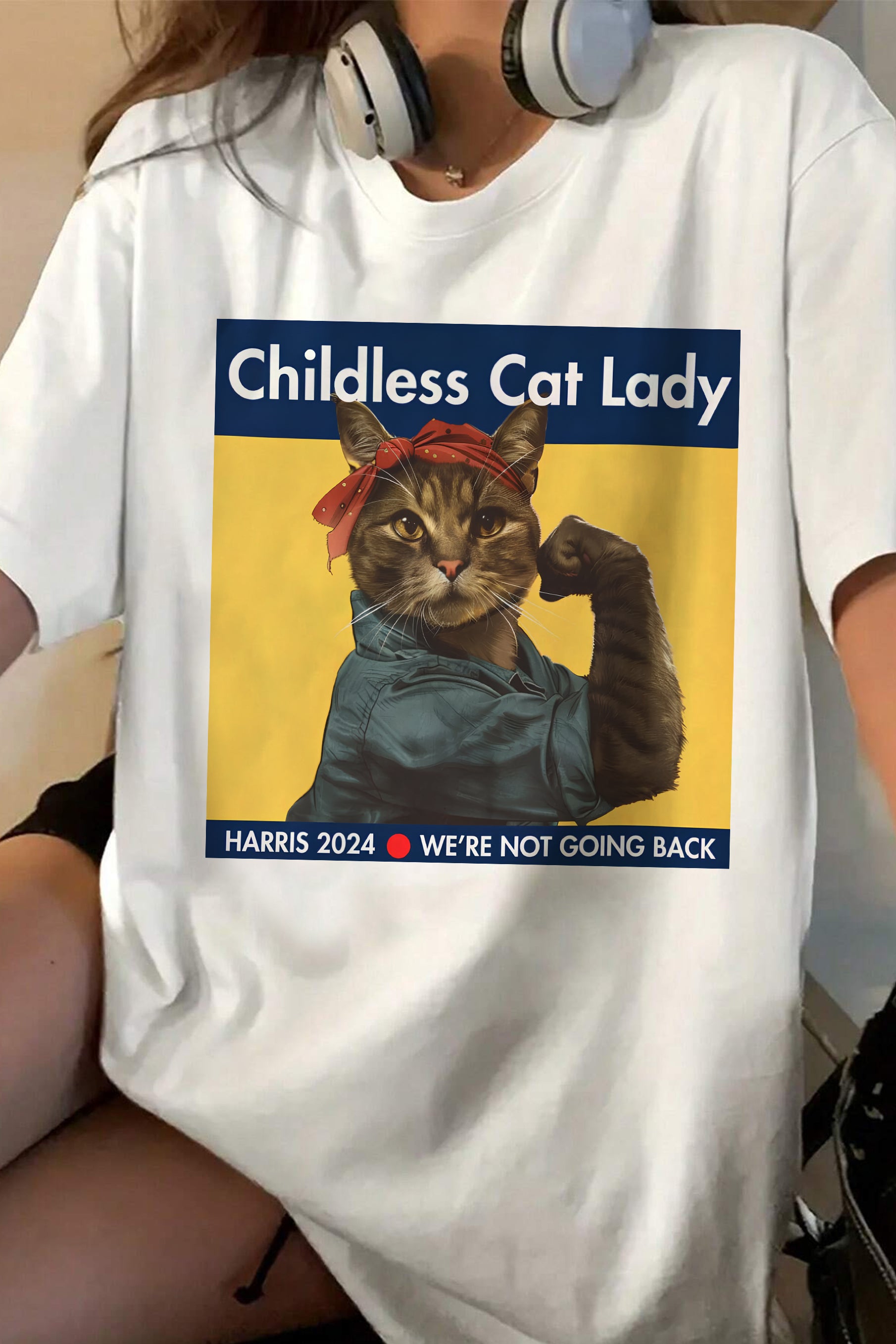 Childless Cat Lady Tee For Women