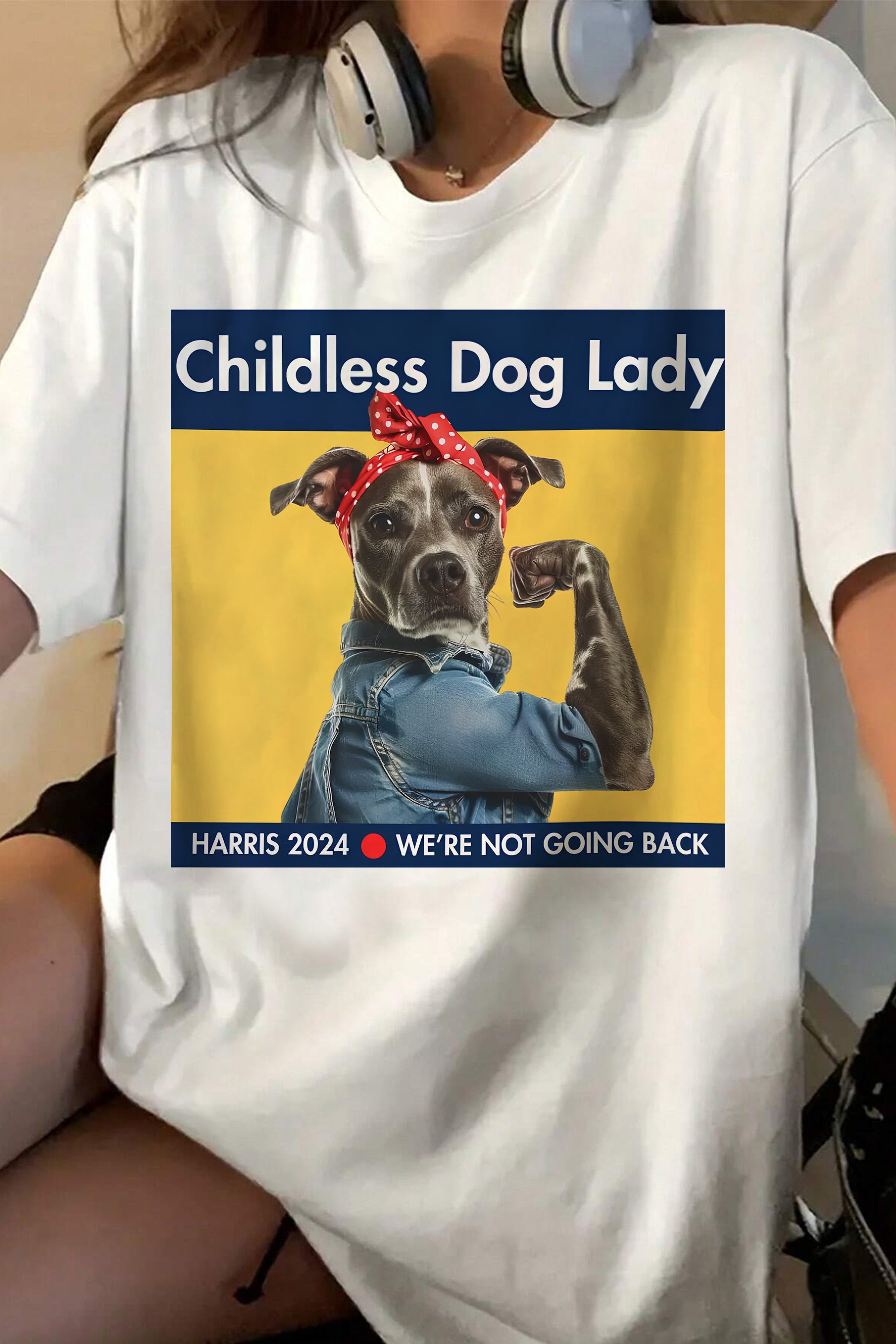 New Childless Dog Lady Tee For Women