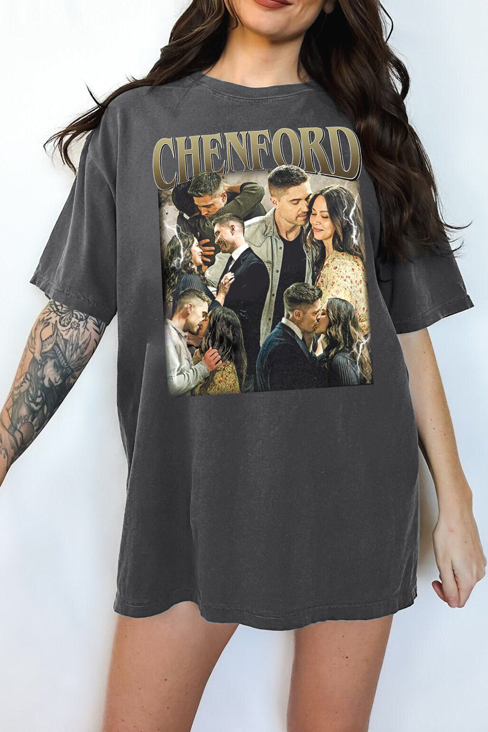 New Chenford Vintage Graphic Tee For Women