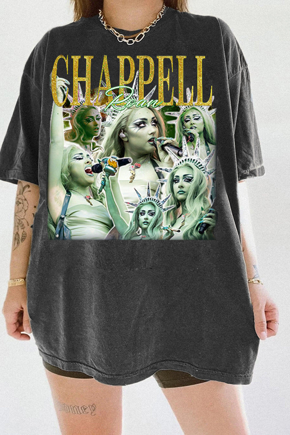 New Chappell Roan Midwest Princess Tour Graphic Tee For Women