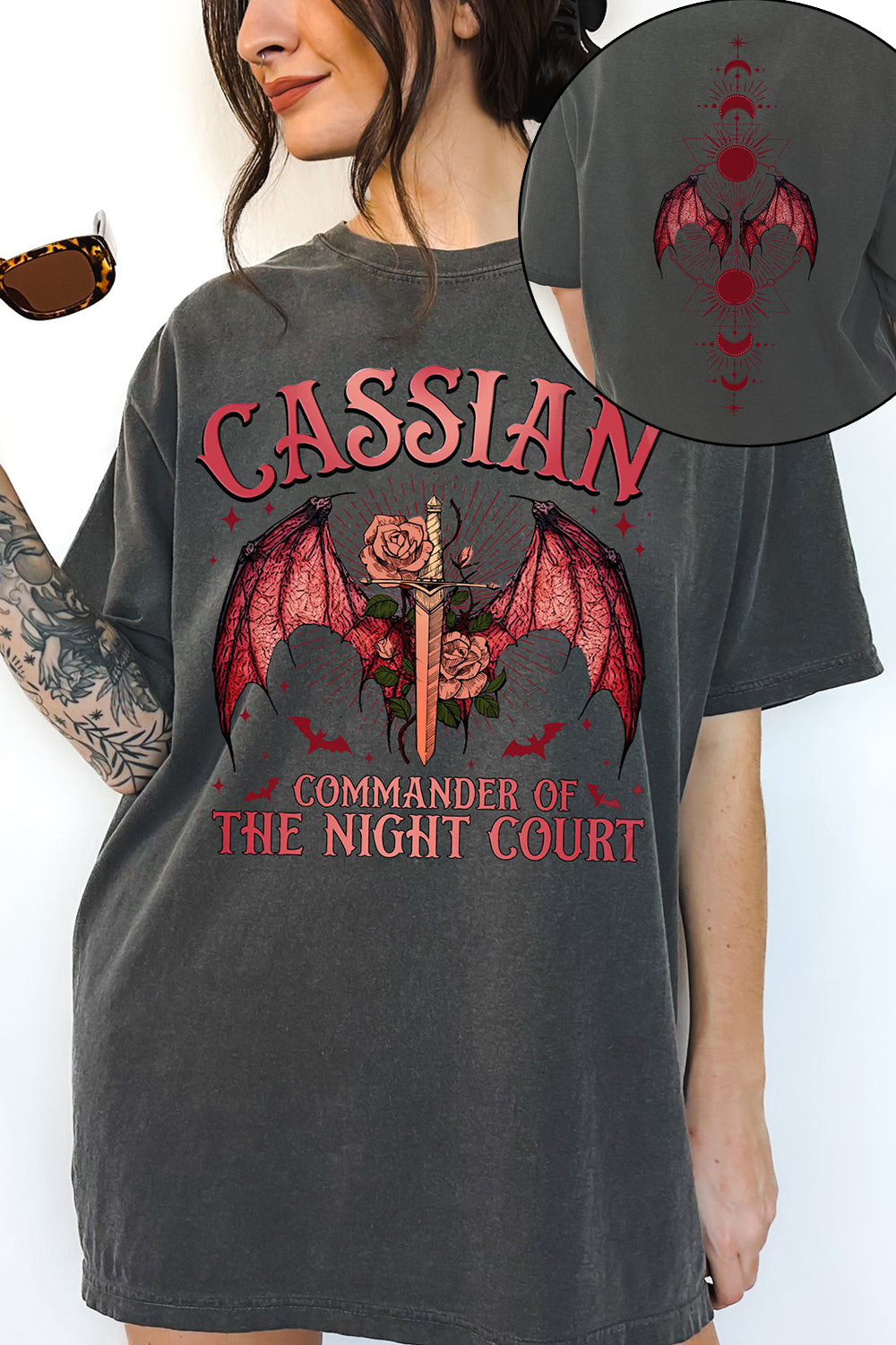 New Cassian Velaris City Of Starlight The Night Court Tee For Women