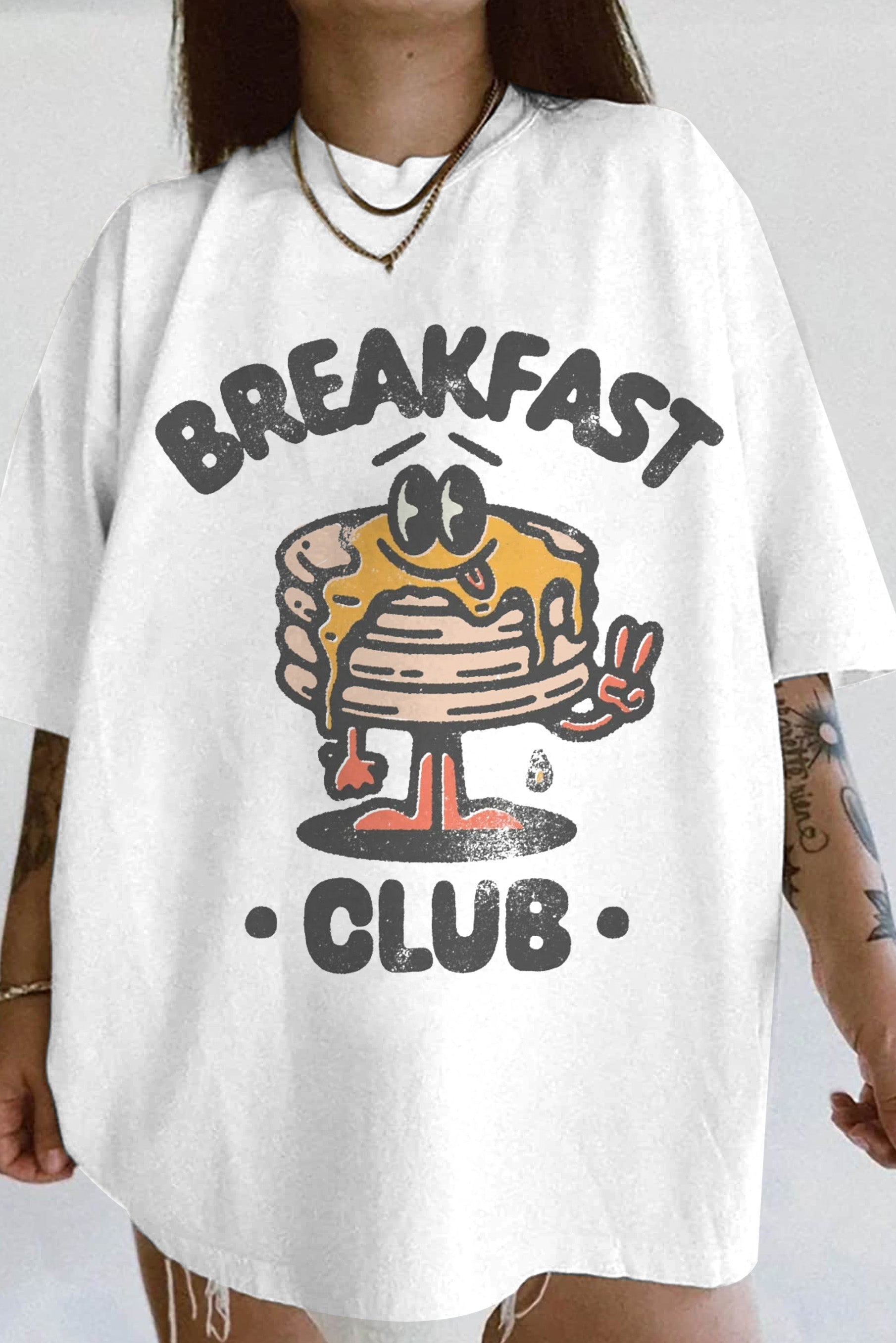 New Breakfast Club Aesthetic Bohemian Retro Vintage Tee For Women