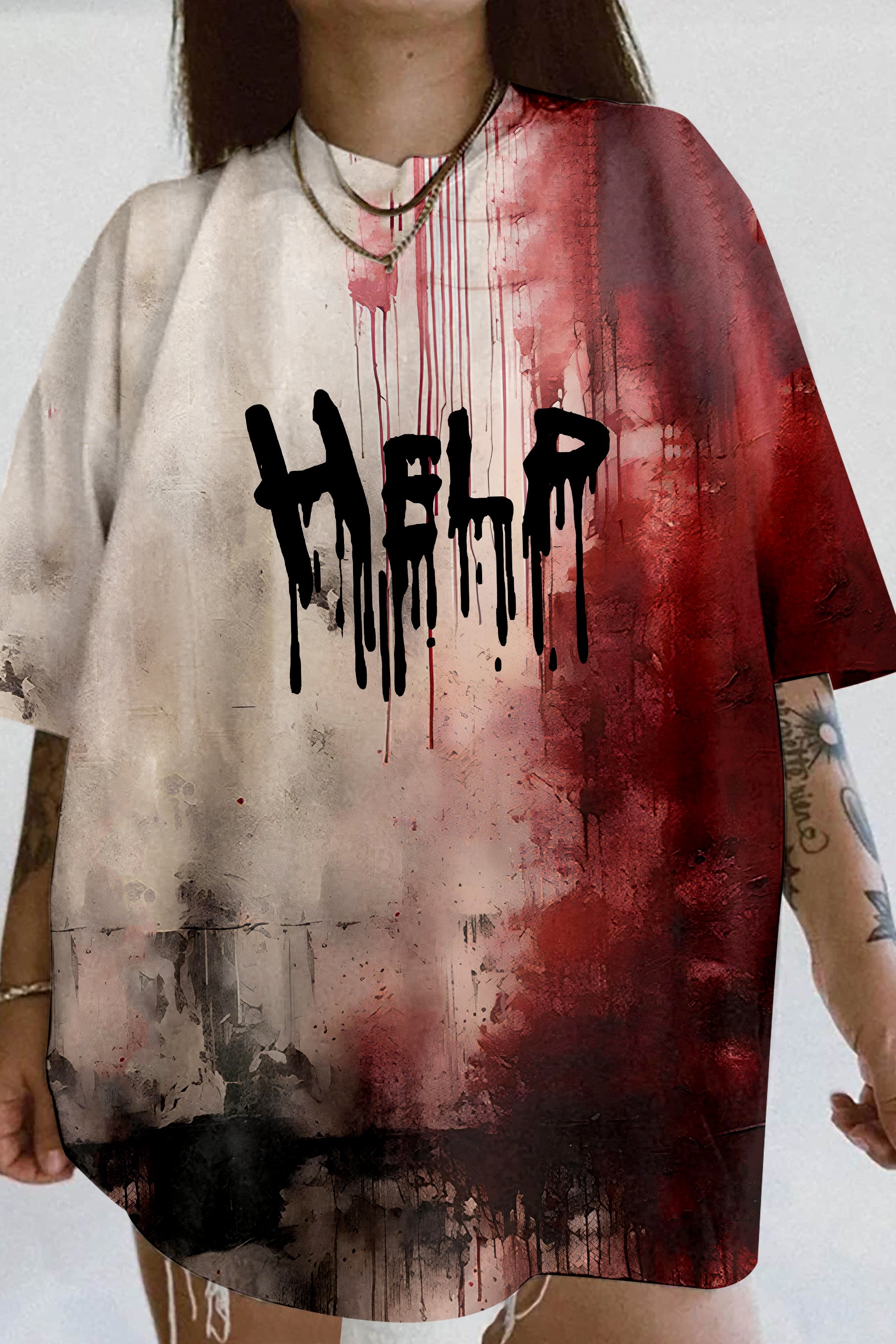 New Bloody HELP Tee For Women