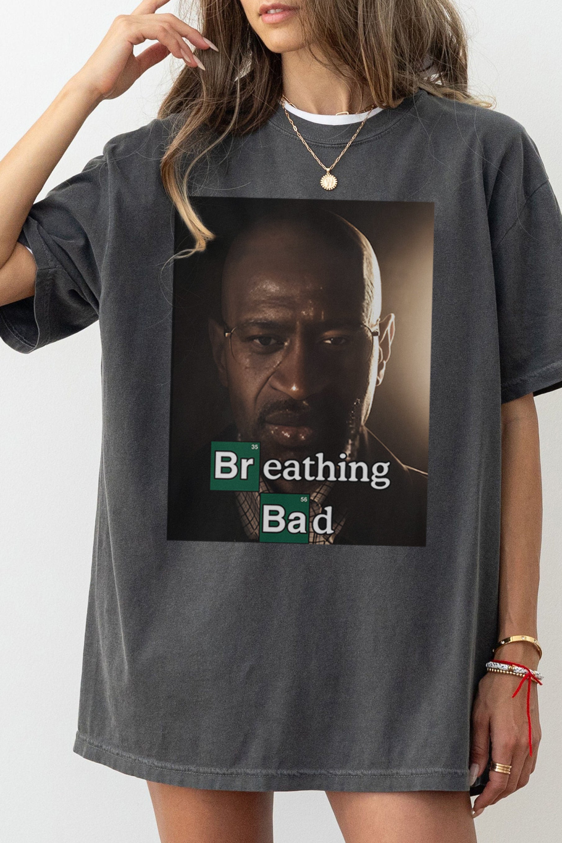 New Breathing bad Tee For Women