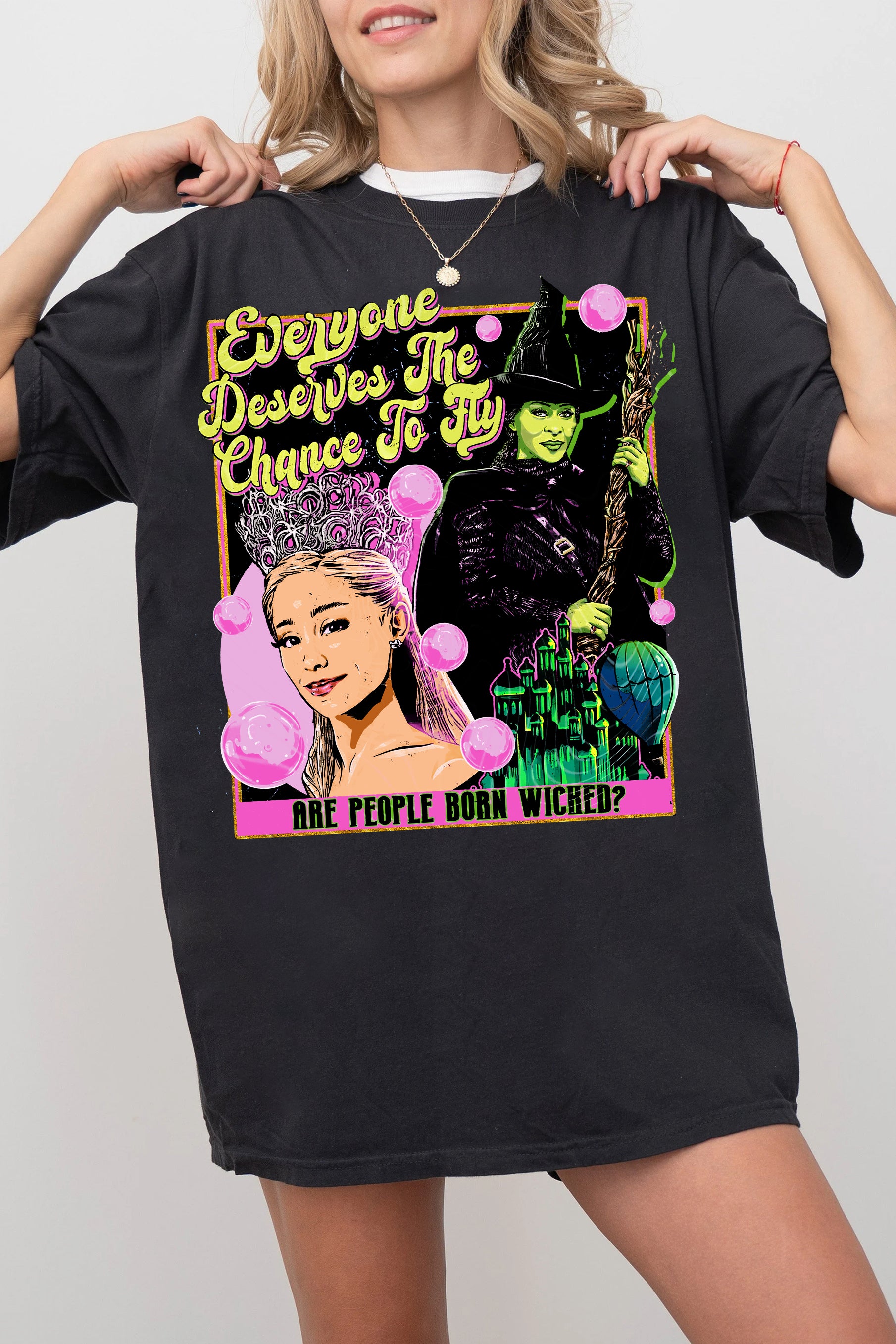 New Born Wicked Crewneck Tee For Women