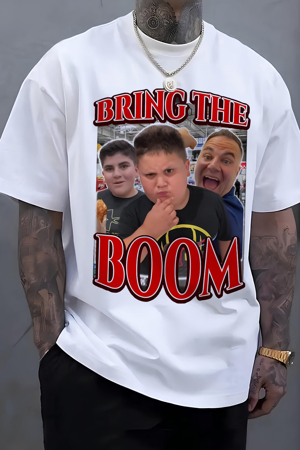 New Bring The Boom Costco Guys Rizzler Tee For Men