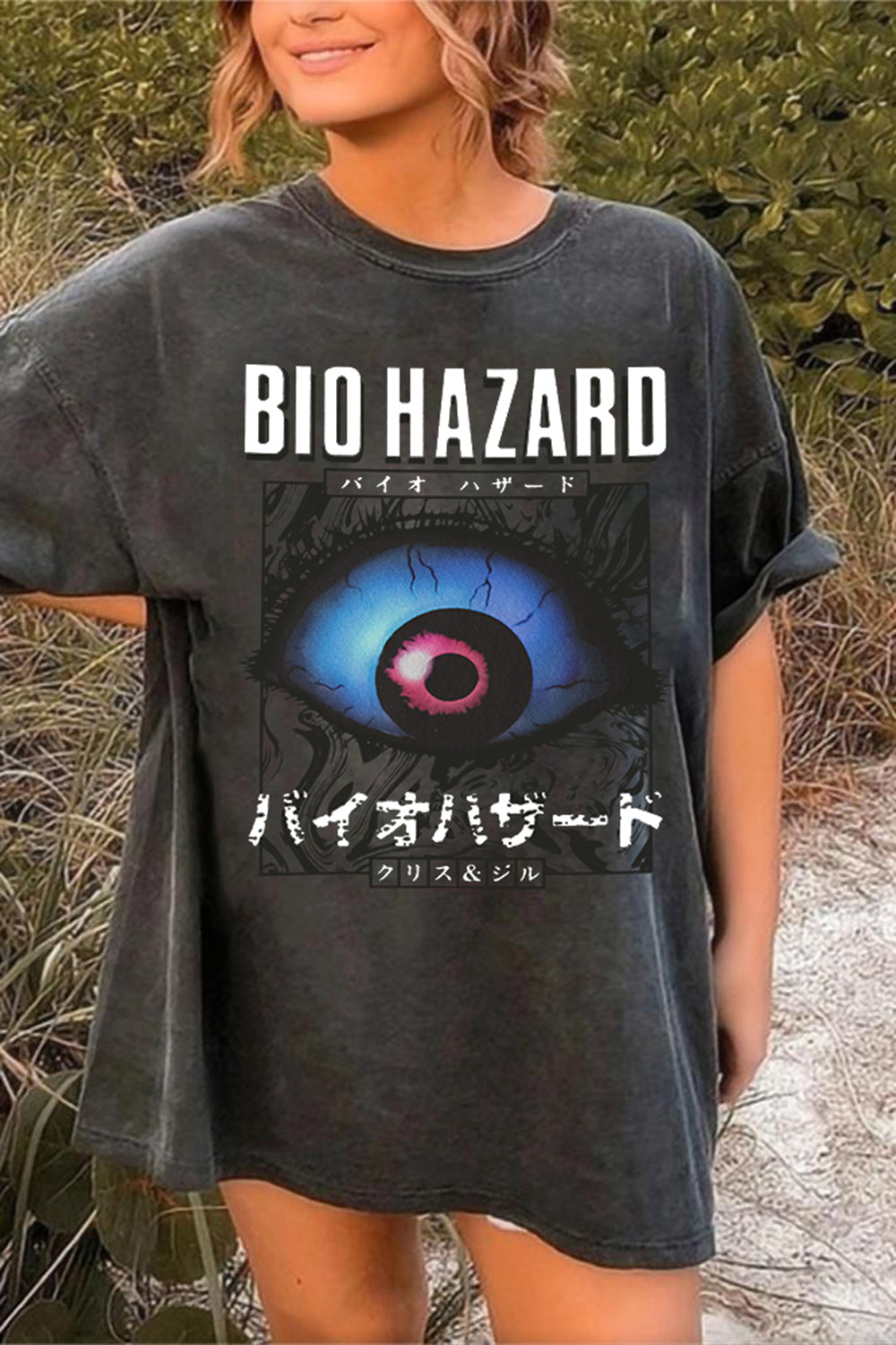 Biohazard Survival Horror Parasite Eve Tee For Women