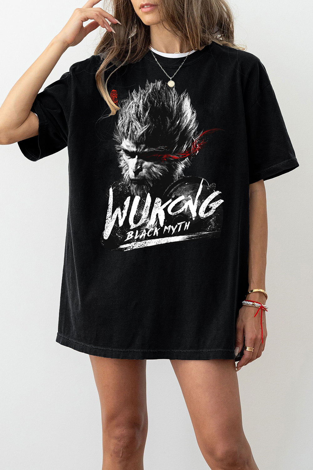Black Myth Wukong Vintage Tee For Women