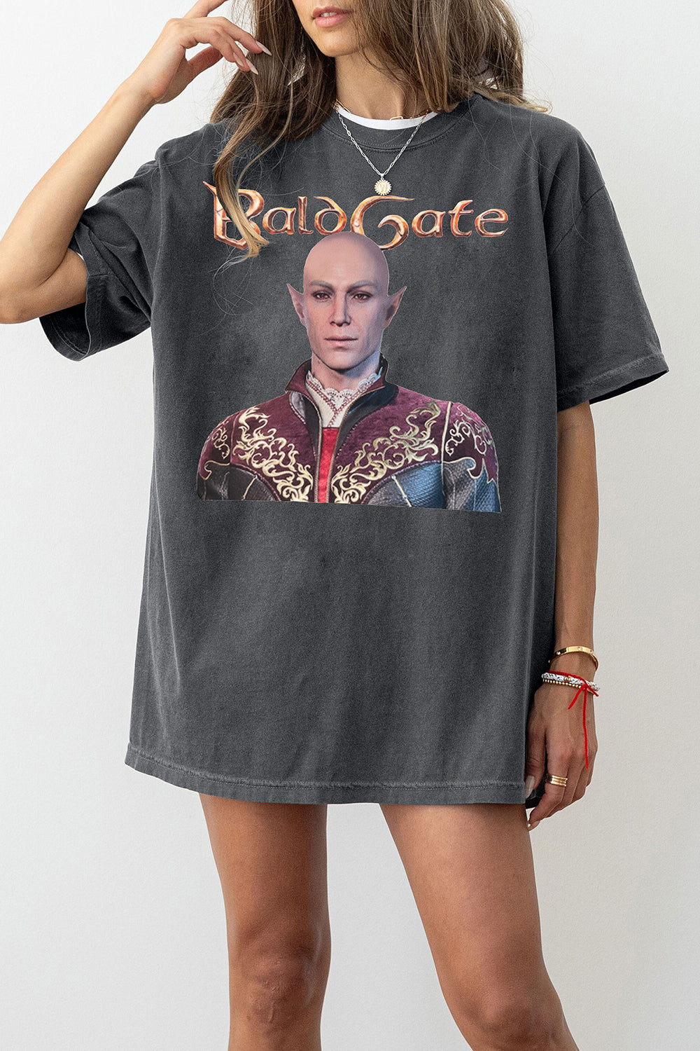 BG3 Bald Astarion Tee For Women