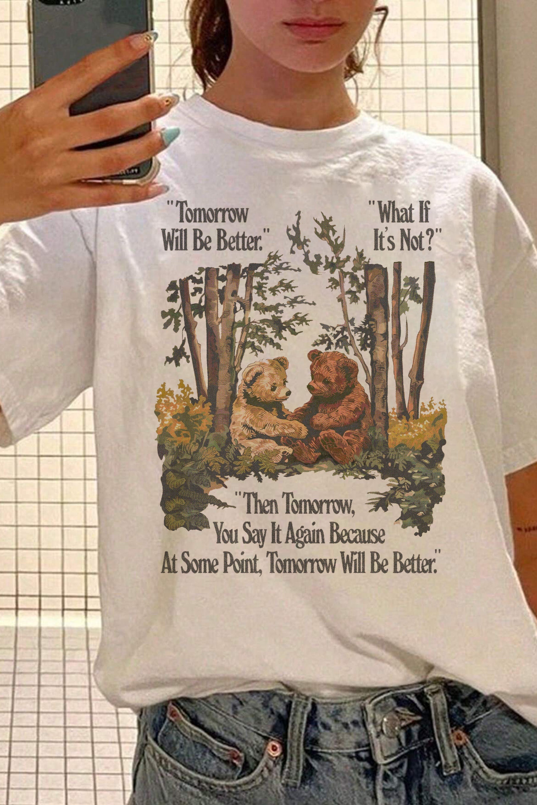 New Better Tomorrow Tee For Women