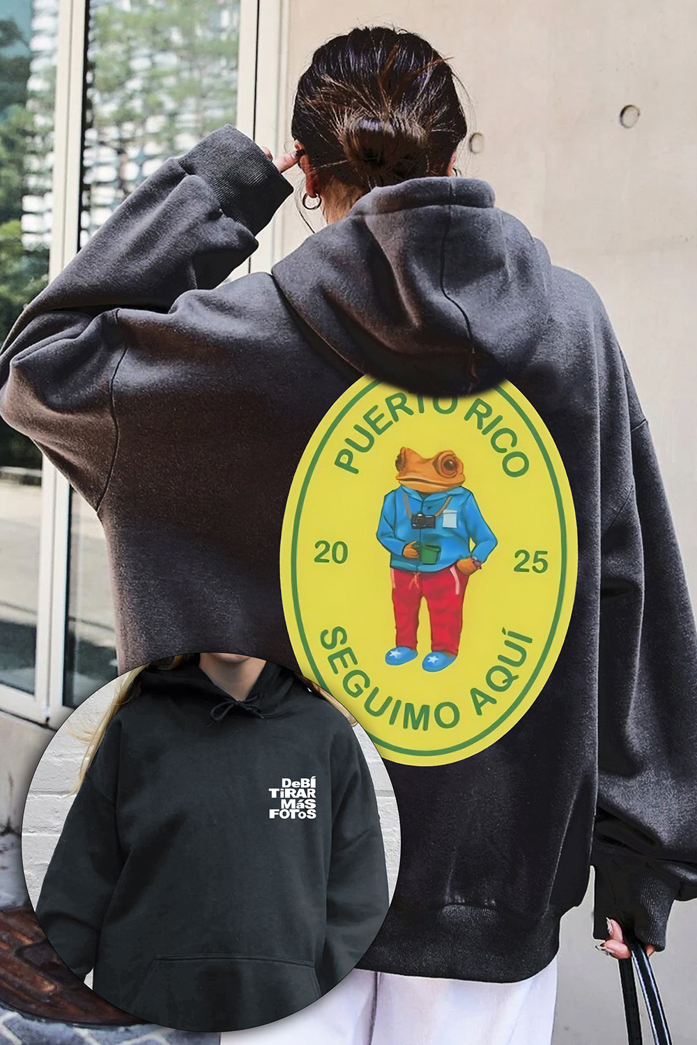 New Bad Bunny DTMF Merch Graphic Hoodie For Women