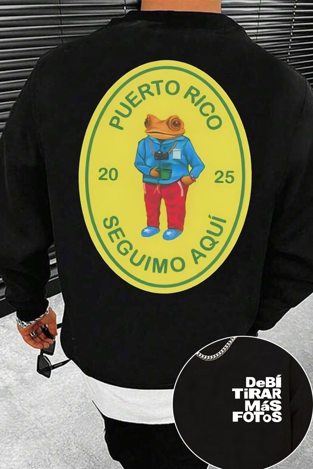 New Bad Bunny DTMF Merch Graphic Sweatshirt For Men