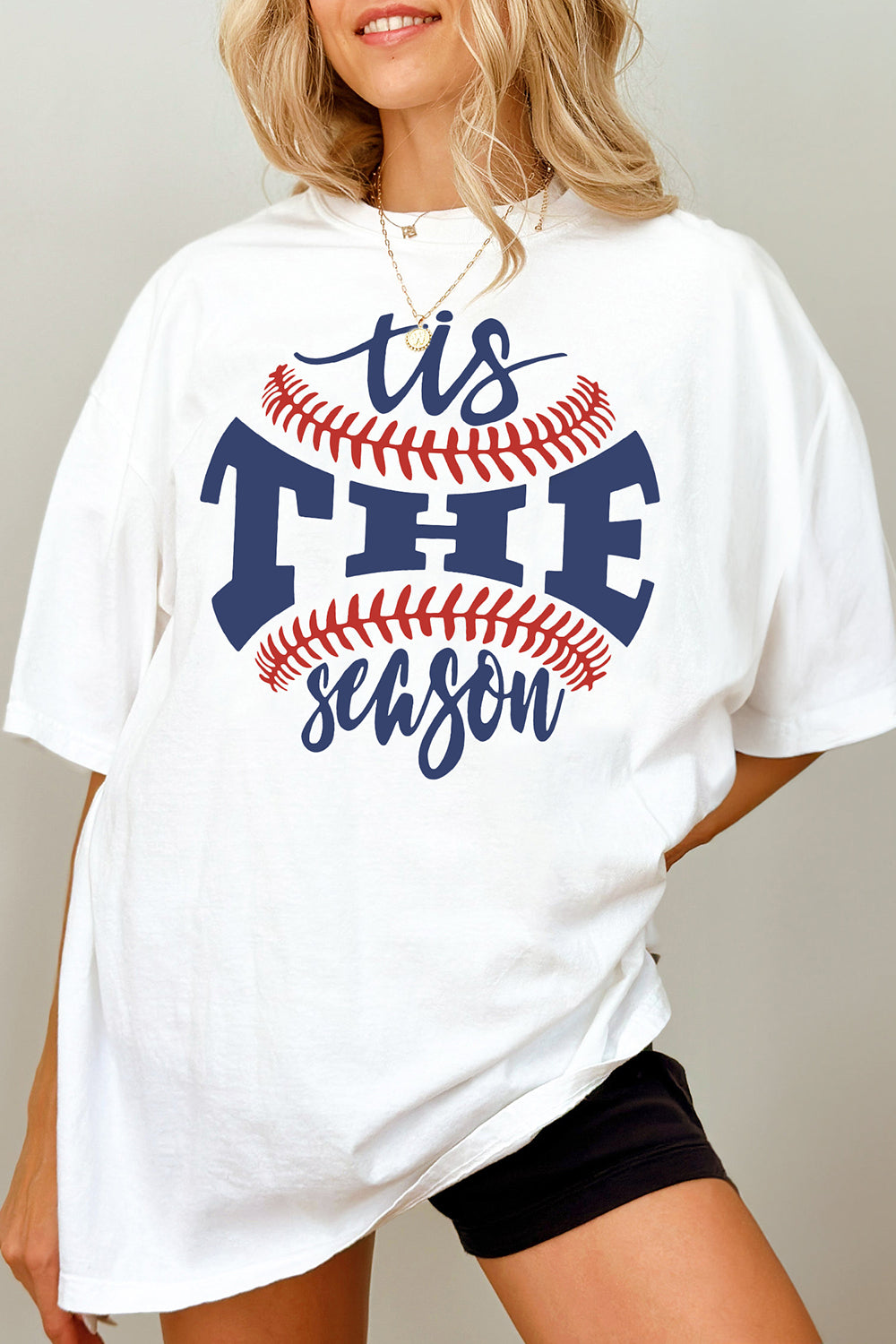 New Baseball Tis The Season Tee For Women