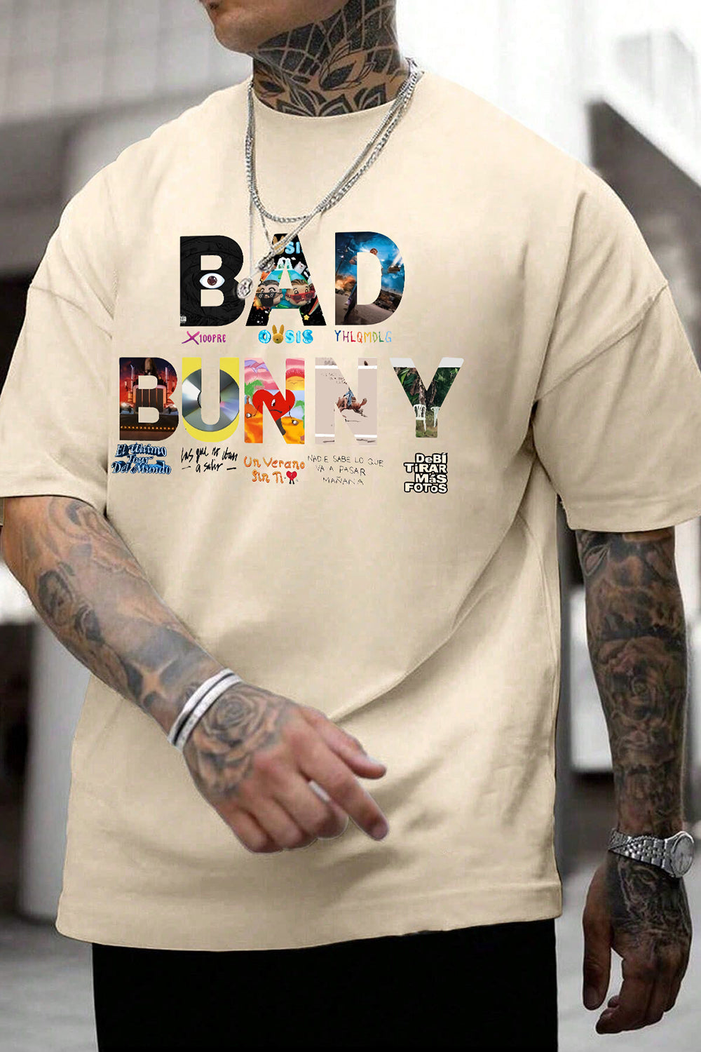 New Bad Bunny Album DTMF Merch Tee For Men