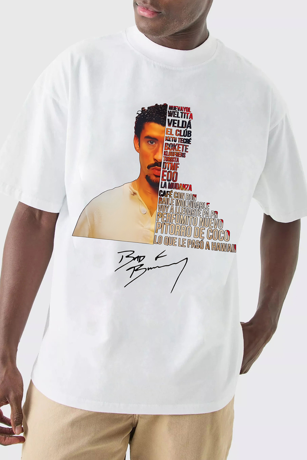 New Bad Bunny Album DTMF Graphic Tee For Men