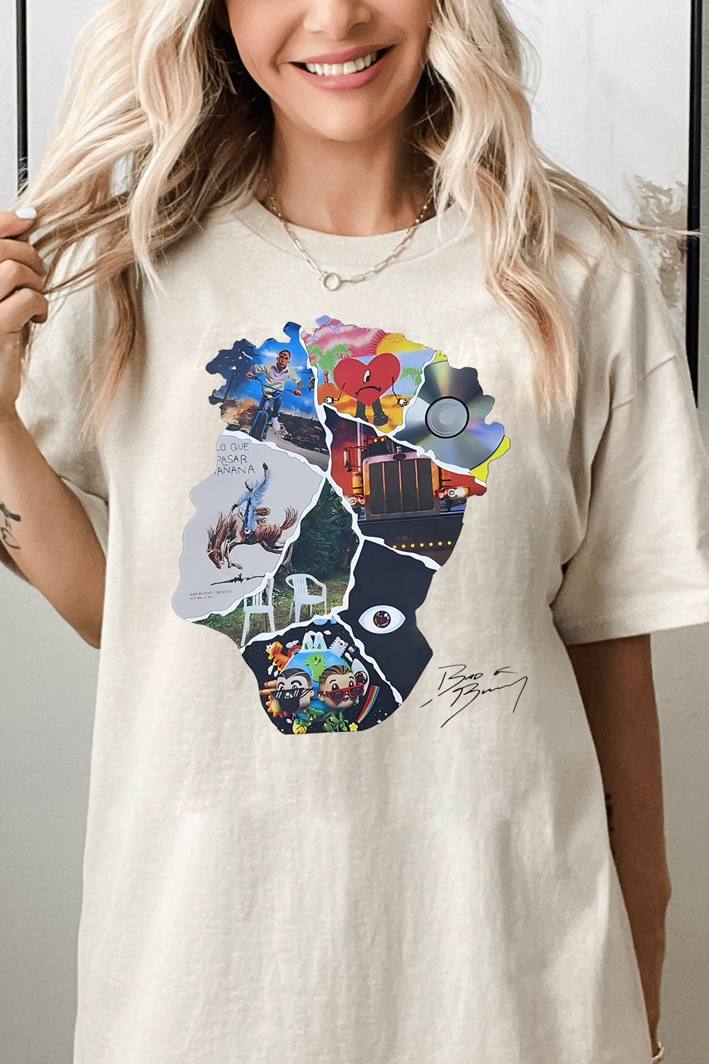 New Bad Bunny Album Tee For Women