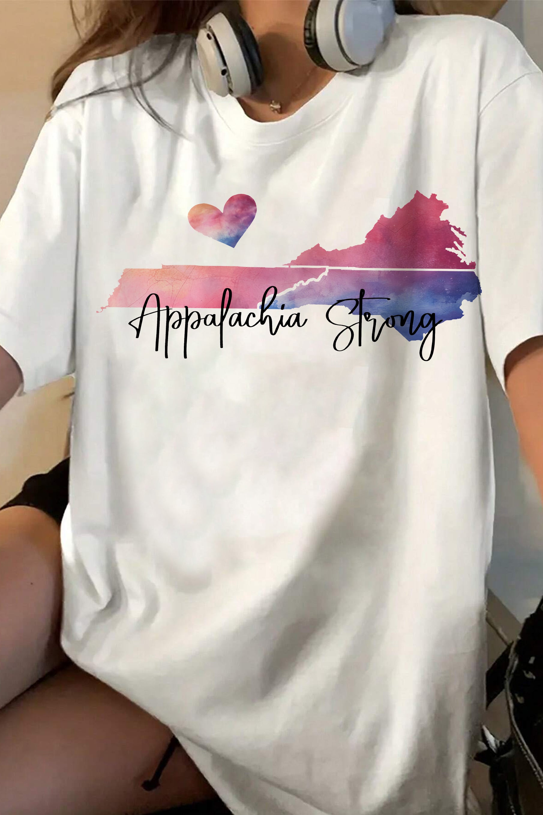 New Appalachia Strong Hurricane Helene Southern Relief Tee For Women