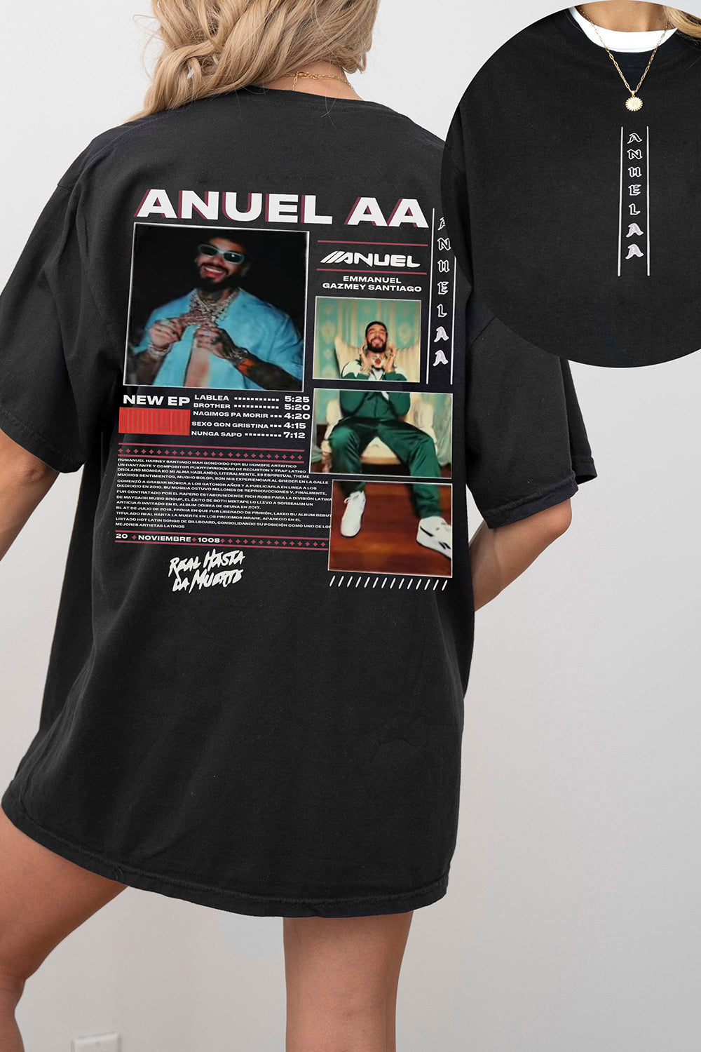 ANUEL AA Graphic Tee For Women