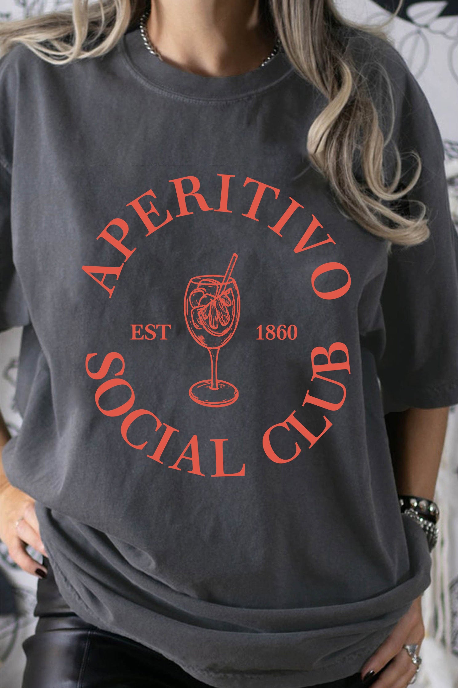 New Aperitivo Social Club Tee For Women