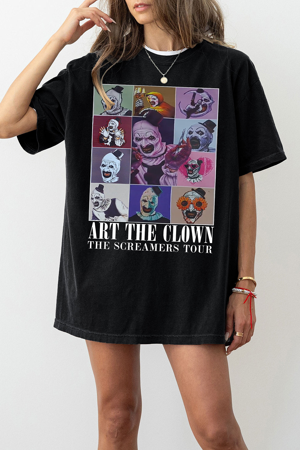 New Art The Clown The Screamers Tour Tee For Women