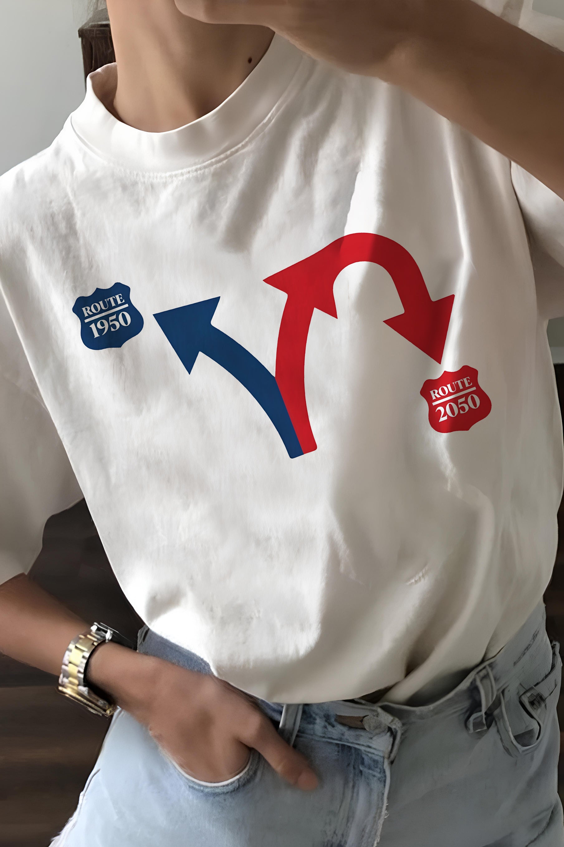 New Arrow Indicates Tee For Women