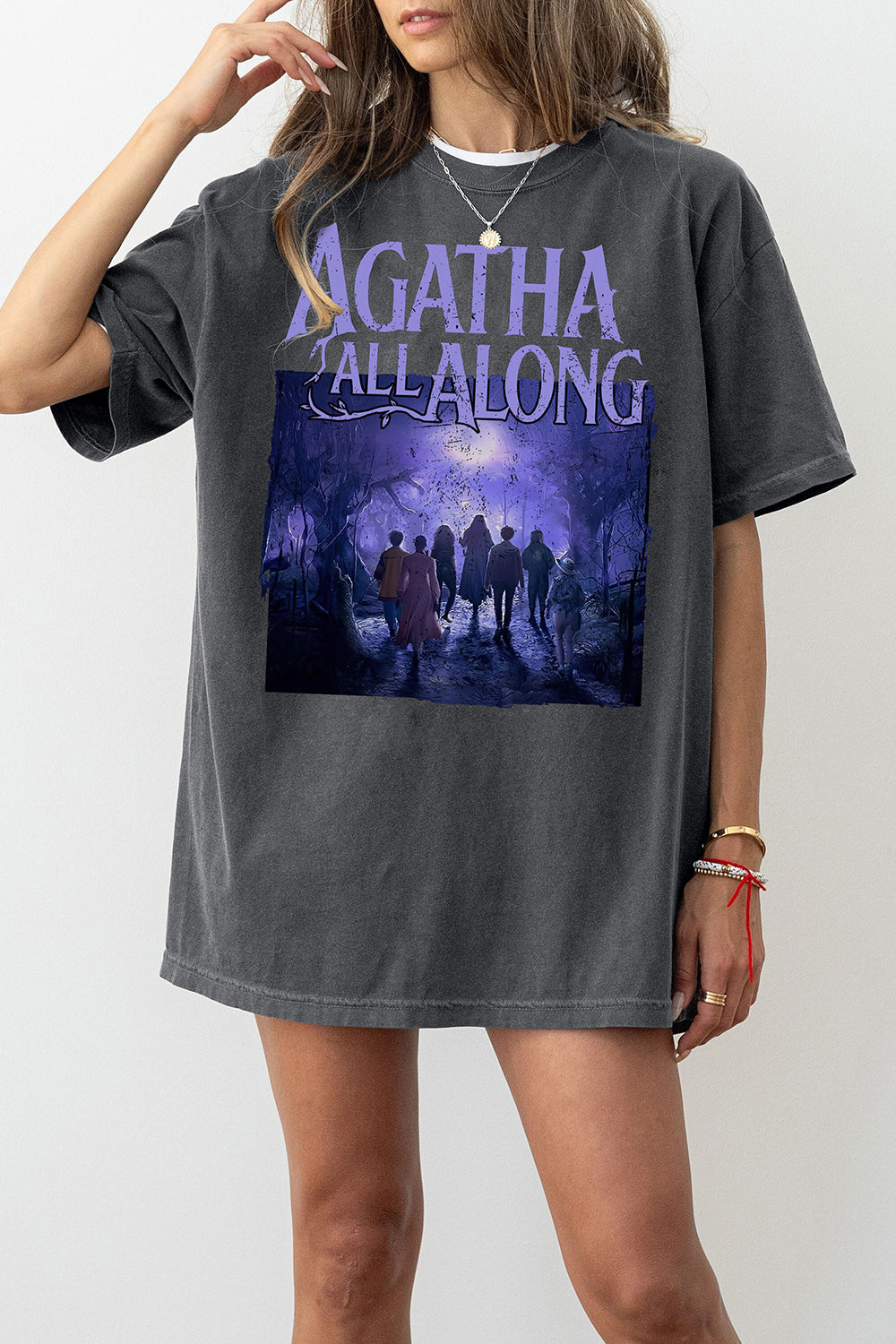 New Agatha Harkness Vintage Graphic Tee For Women