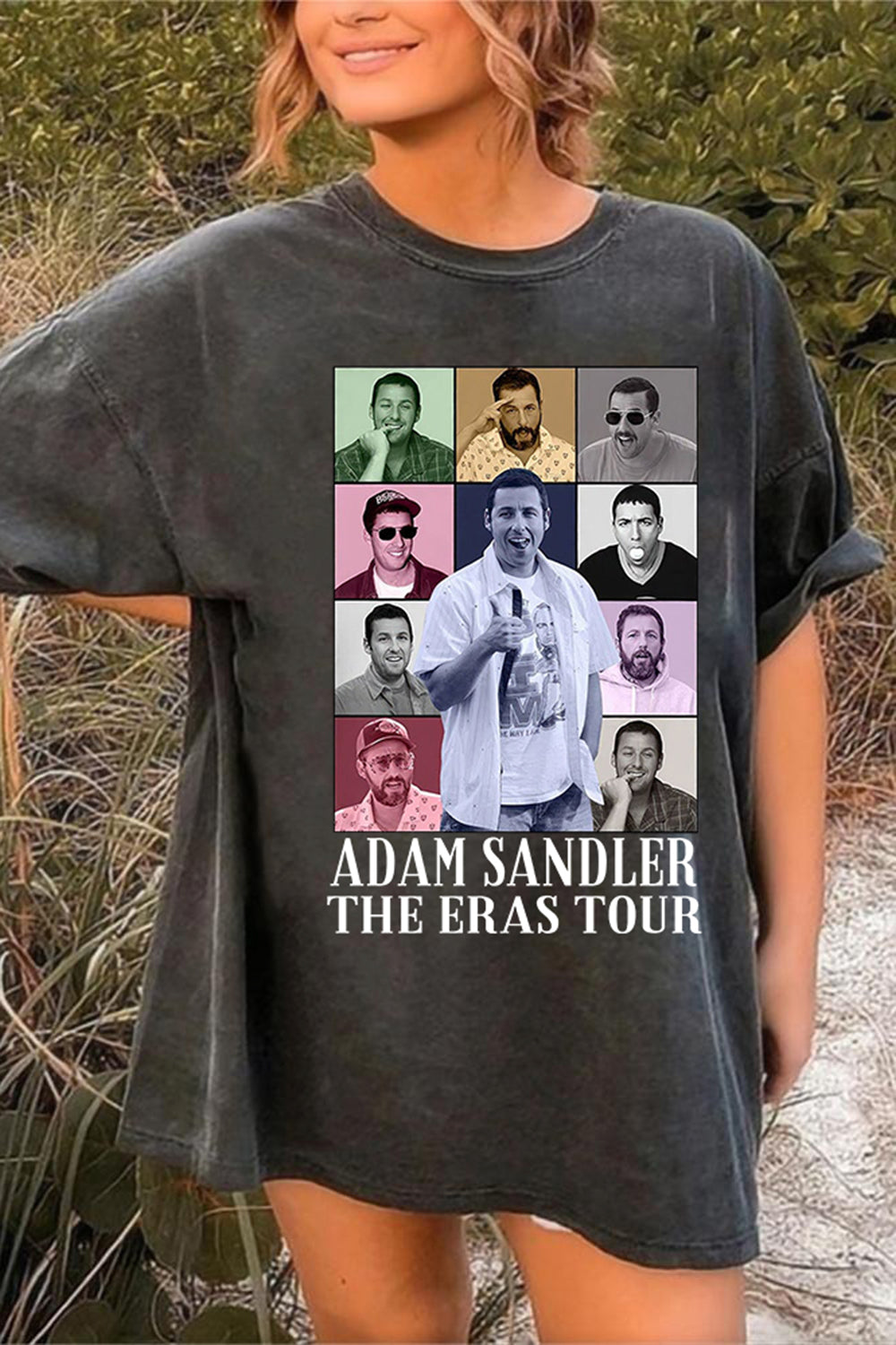 New Adam Sandler The Eras Tour Graphic Tee For Women