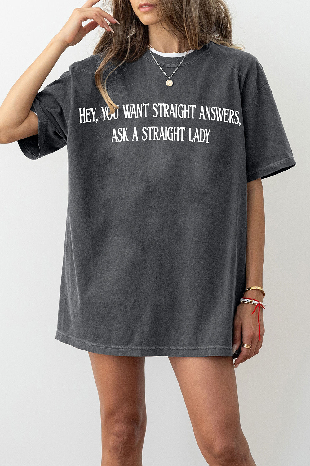 New Agatha All Along Inspired You Want Straight Answers Ask a Straight Lady Tee For Women