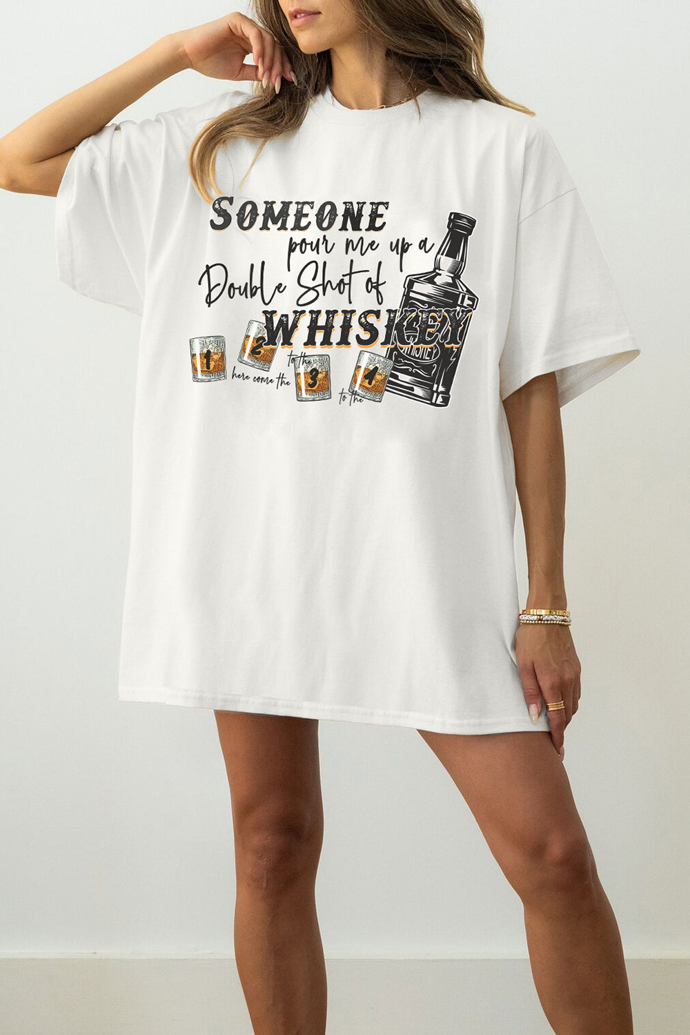 New A Bar Song Retro Rodeo Cowboy Western Graphic Tee For Women