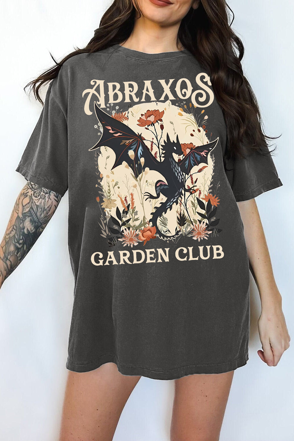 Abraxos Flower Garden Club Tee For Women