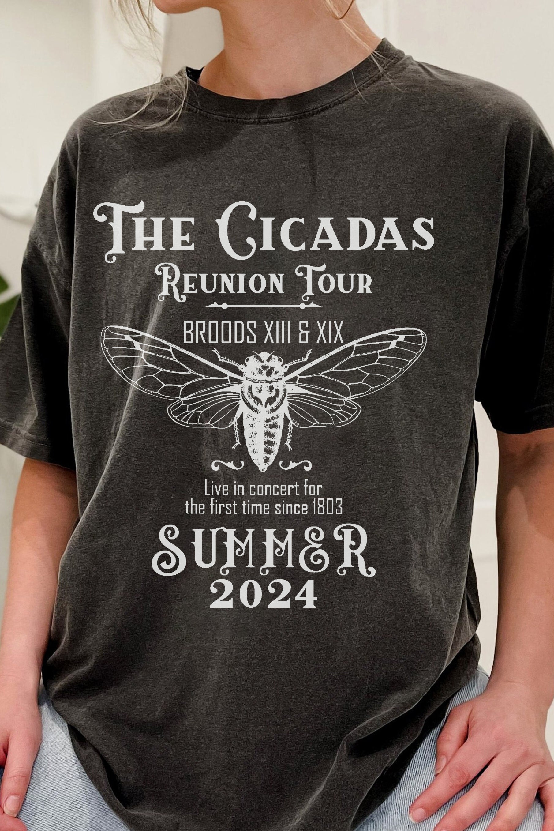 2024 The Cicadas Reunion Tour Tee For Women