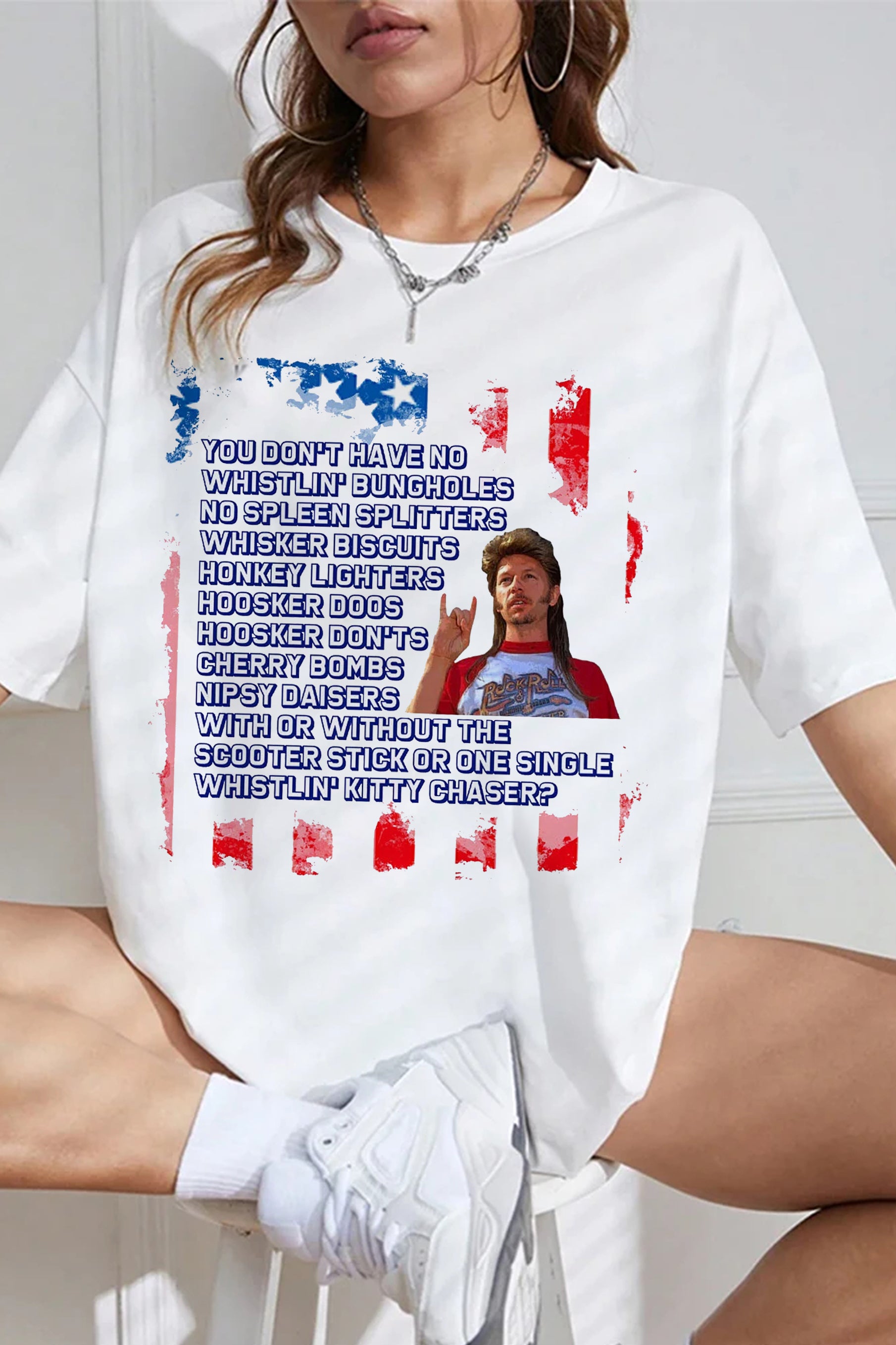 4th Of July Joe Dirt, Funny America Tee For Women