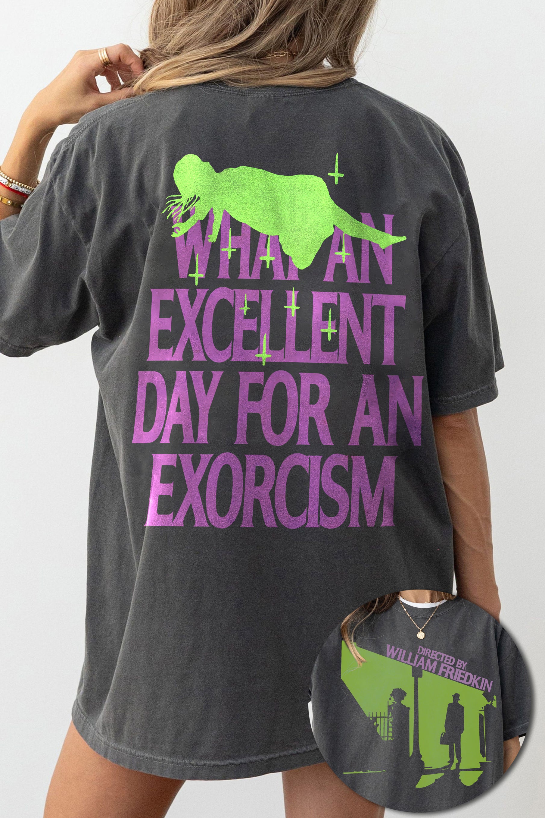 70s Horror Movie Vintage Tee For Women