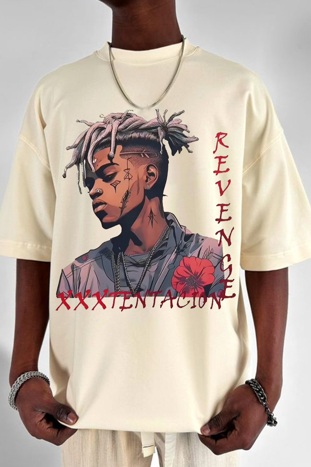 New XXXTentacion men’s short-sleeved T-shirt