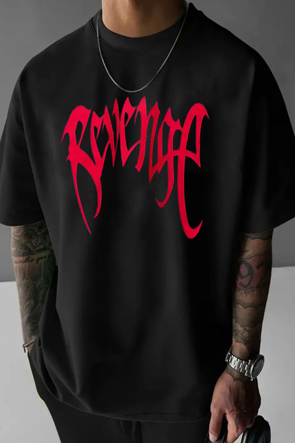 New xxxtentacion letter print short-sleeved T-shirt