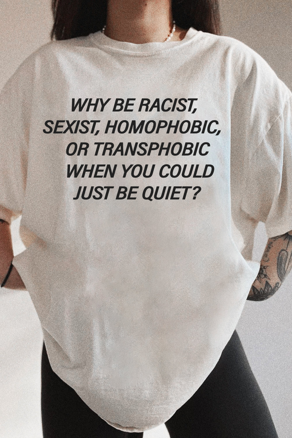 New Why be racist Frank Ocean Tee For Women