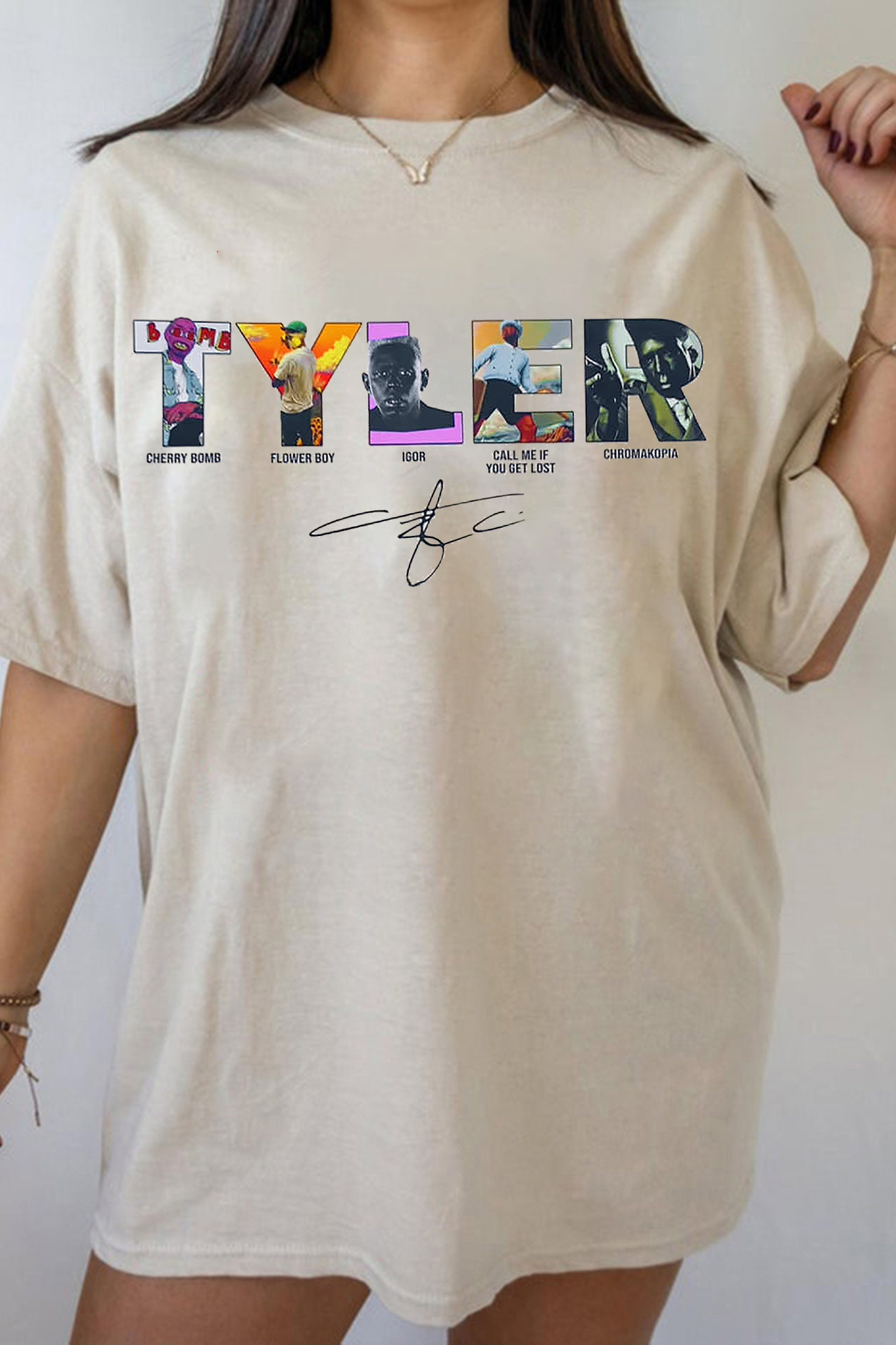New tylerthecreator 3 Album Tee For Women